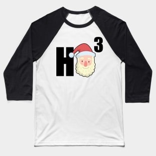 Ho Ho Ho Christmas Funny Baseball T-Shirt